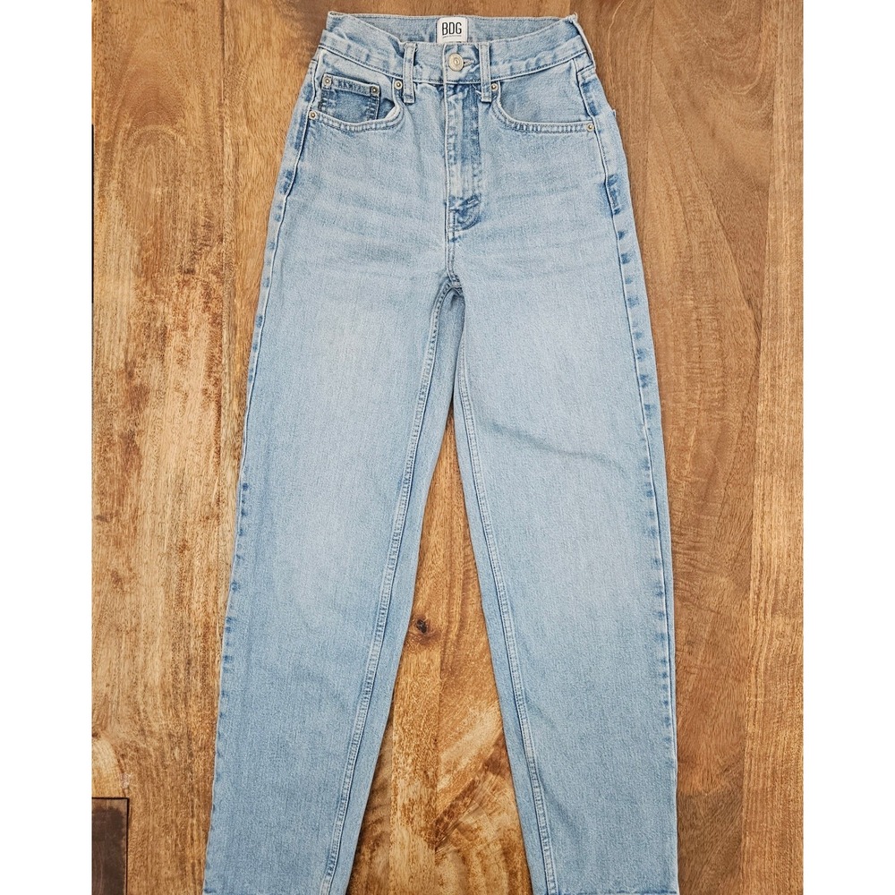 BDG Jeans Women's 24 Light Wash High Rise Baggy Denim Y2K 90s Grunge Skater